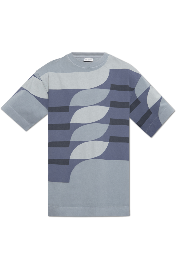 shirt Dries Van Noten - Grey Printed T